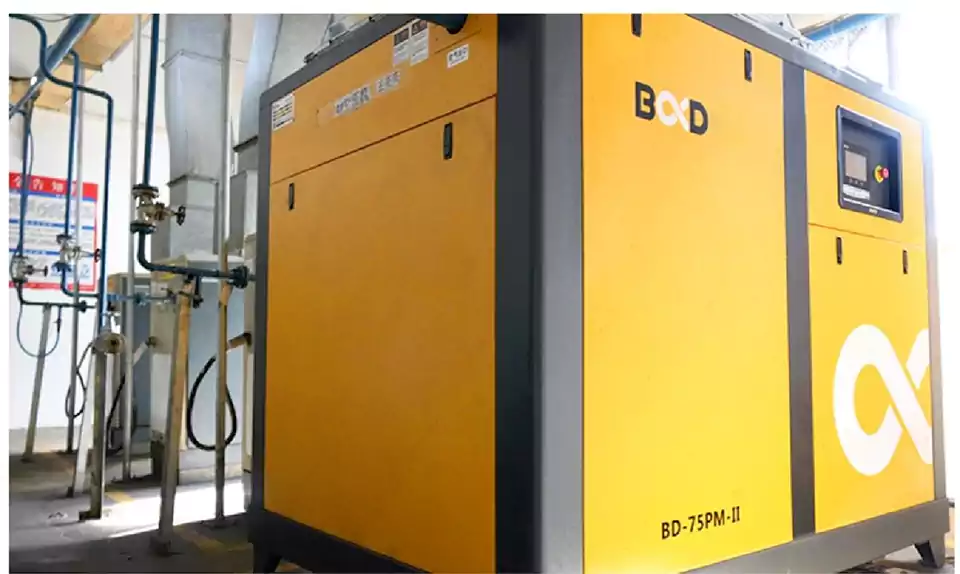 B&D Rotary Screw Air Compressor Applications - Food and Beverage Industry Solutions