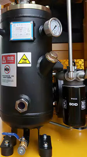 B&D Rotary Screw Air Compressor For Laser Cutting Machine - OIL SEPARATOR