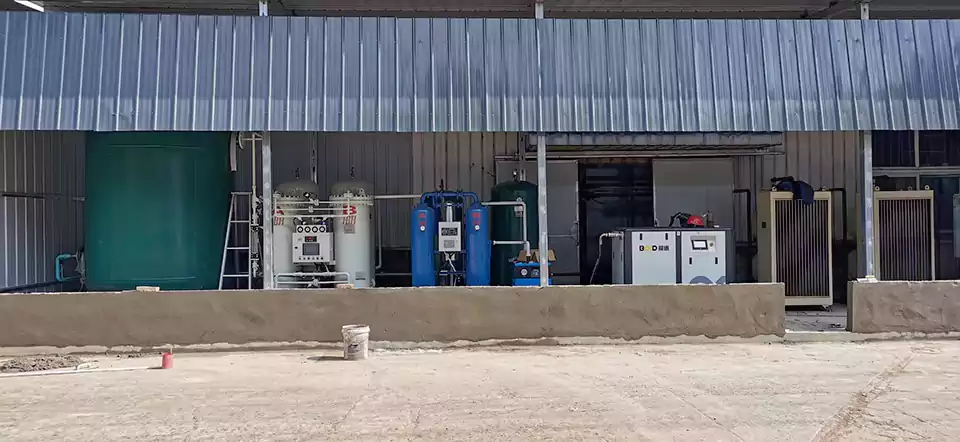 Elaire PSA-Stickstoffgenerator – Eine Lebensmittelfabrik vor Ort, die Stickstoffgas produziert