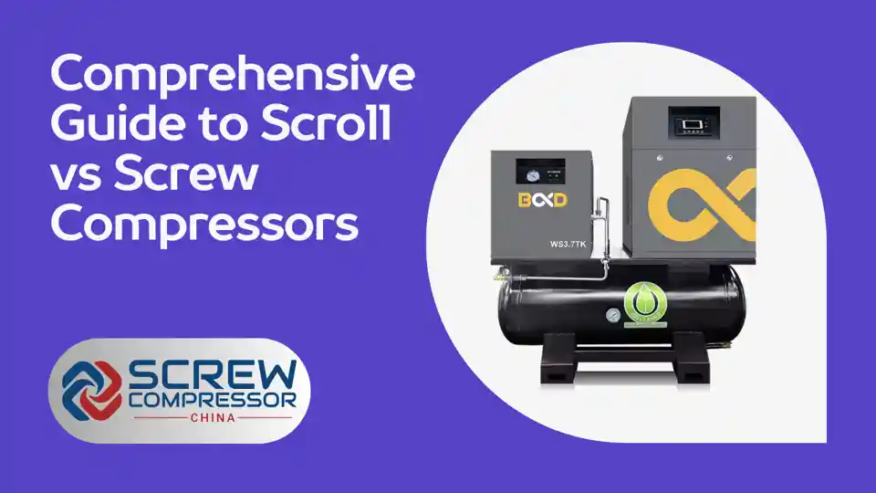 Omfattende guide til scroll vs skruekompressorer
