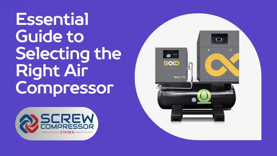 Vigtig guide til at vælge den rigtige luftkompressor