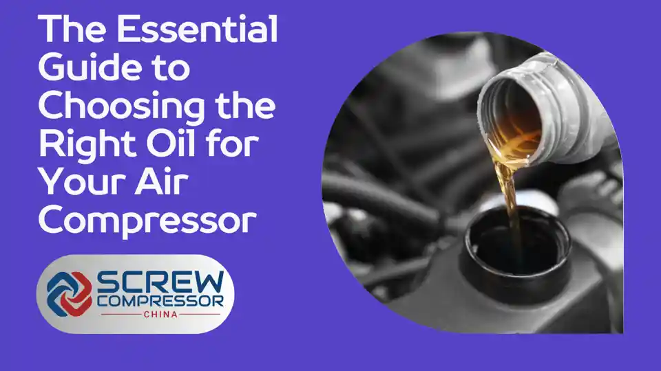 Základní průvodce výběrem správného oleje pro váš vzduchový kompresor
