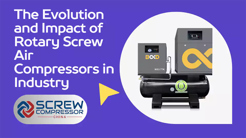The Evolution and Impact of Rotary Screw Air Compressors in Industry