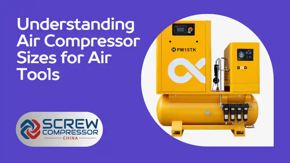 Informationen zu den Größen von Luftkompressoren für Druckluftwerkzeuge